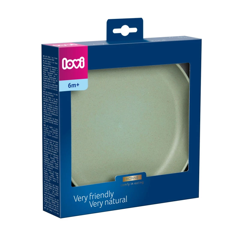 LOVI talířky 2ks Pistachio