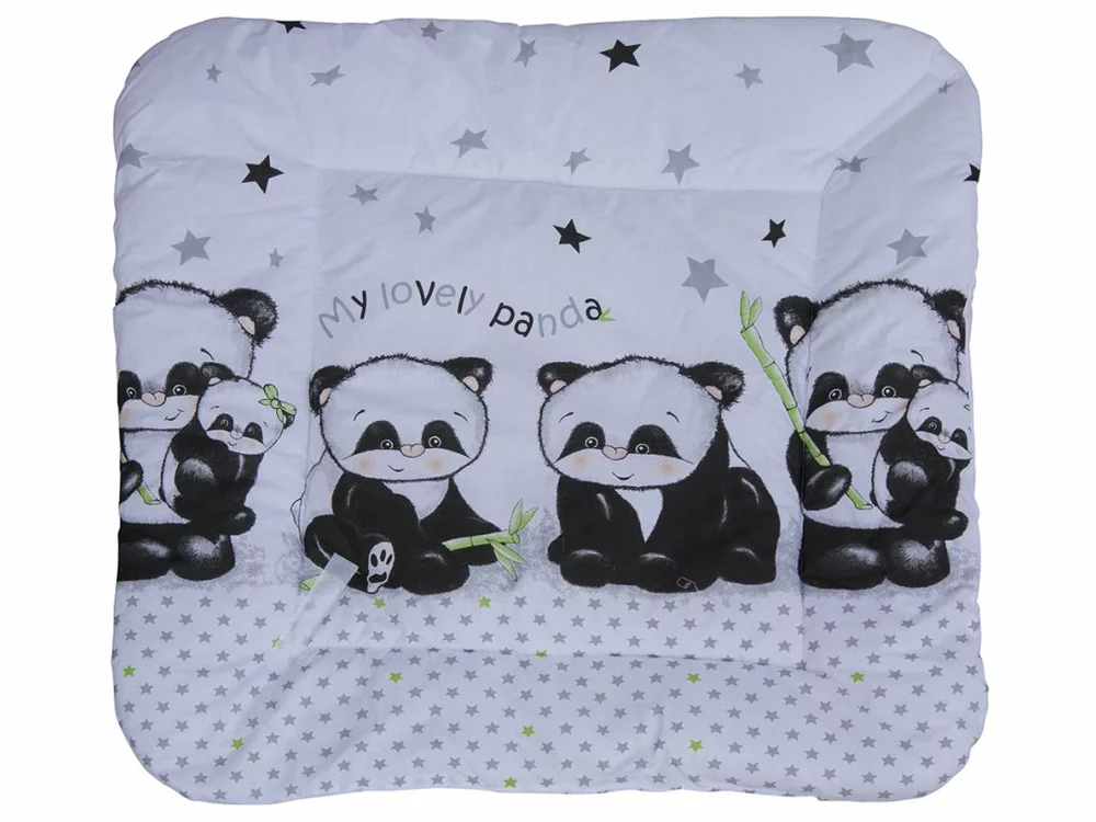 Zavinovačka růžek Scarlett Panda - bílá