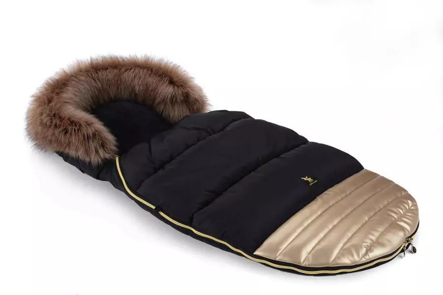 Fusak do kočárku COTTONMOOSE Moose Shine Yukon Limited Gold