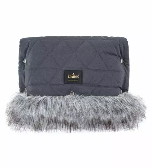 Emitex Rukávník na kočárek Diamond Luxury Gray