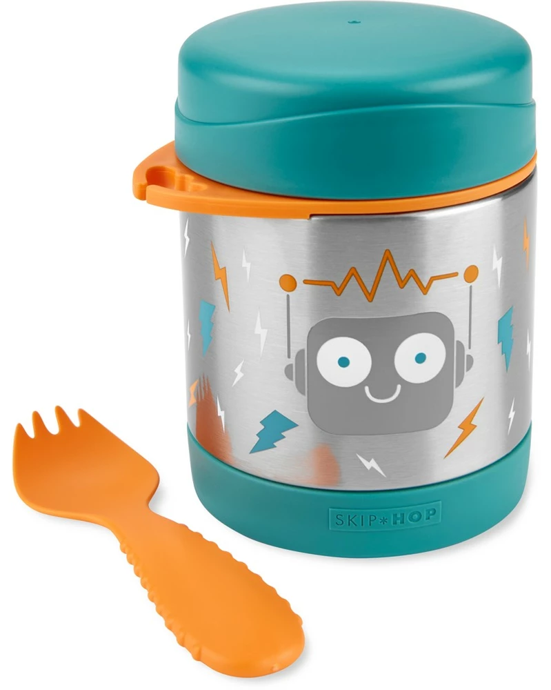SKIP HOP Spark Style Termoska na jídlo se lžičkou/vidličkou 325 ml, 3r+ Robot