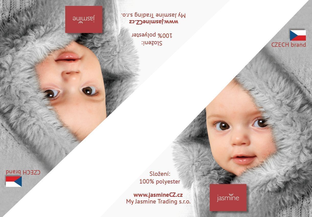 Rukavice na kočárek Jasmine Světle šedé