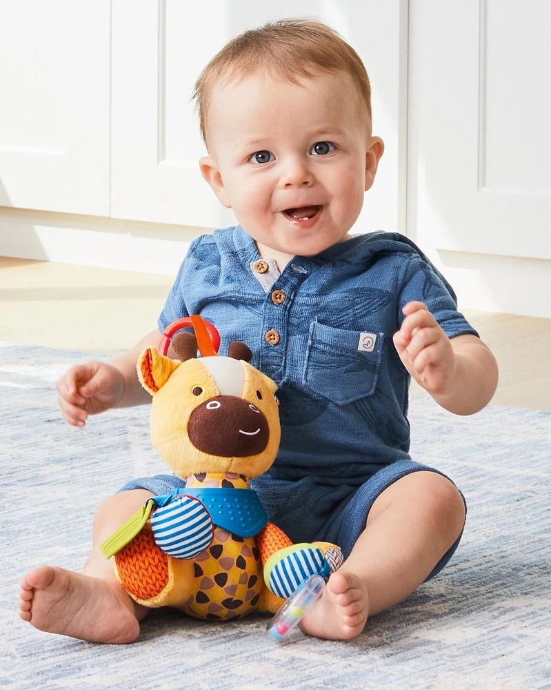 SKIP HOP Hračka aktivní na C kroužku Bandana Buddies Žirafa 0m+