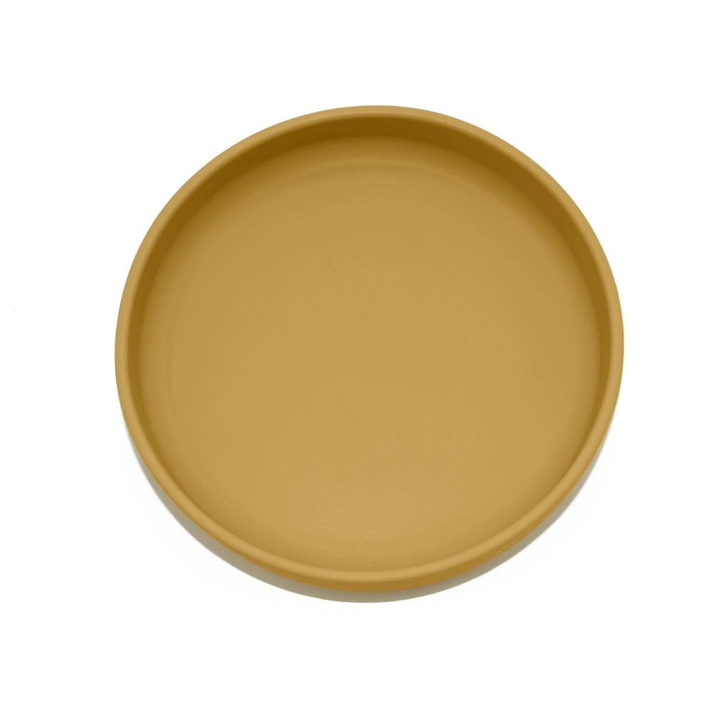 PETITE&MARS Talíř silikonový s přísavkou TAKE&MATCH Intense Ochre 6m+