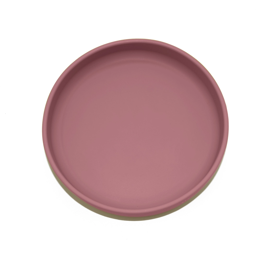 PETITE&MARS Talíř silikonový s přísavkou TAKE&MATCH Dusty Rose 6m+