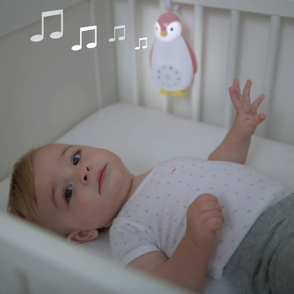 ZAZU Tučňák ZOE modrý - musicbox s bezdrátovým reproduktorem