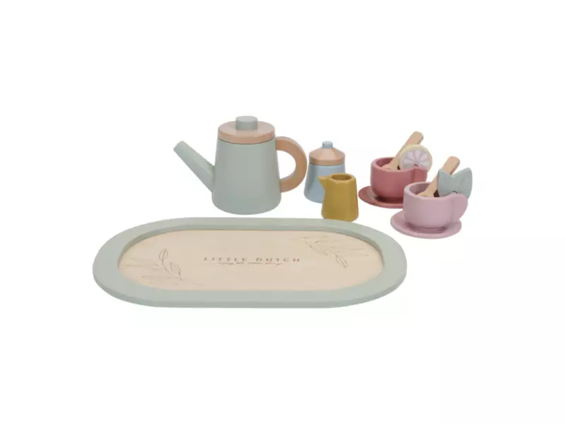Little Dutch Čajový set dřevěný