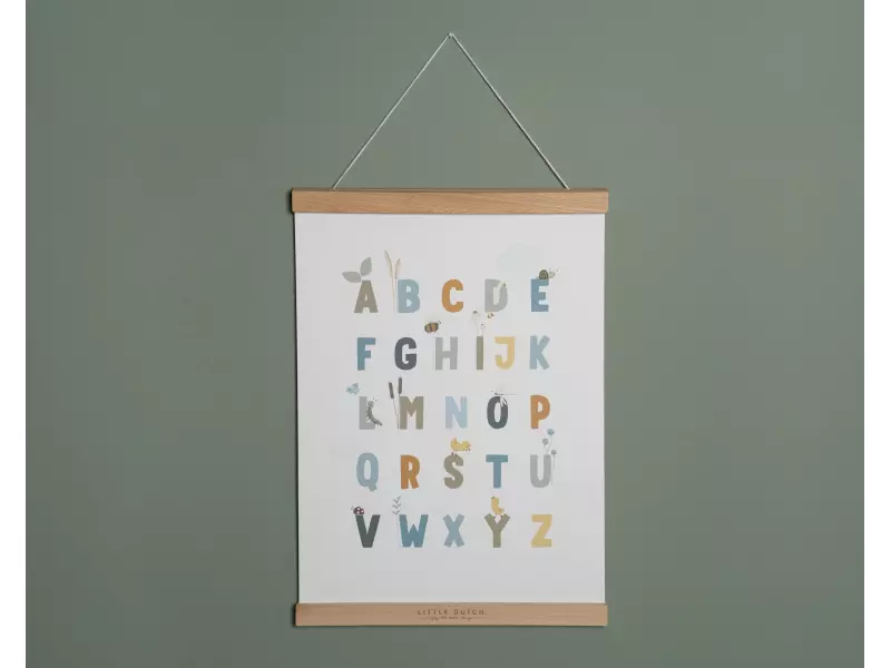 Little Dutch Dřevěný věšák na plakáty A3