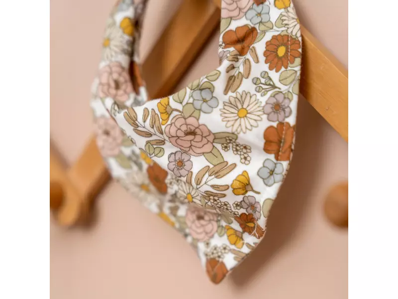 Little Dutch Bryndáček bandana Vintage Kytičky