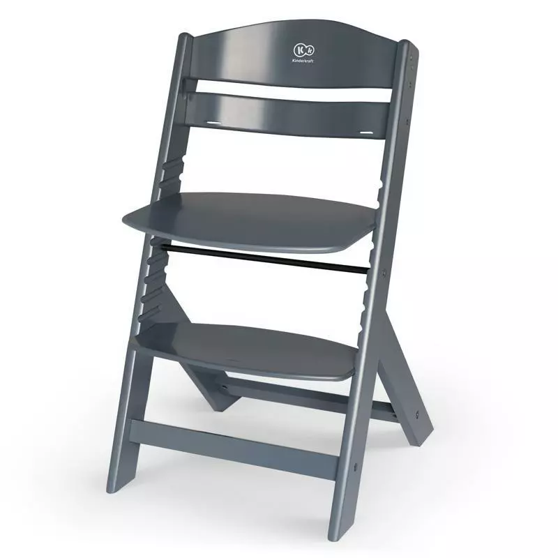 KINDERKRAFT Židlička jídelní Enock Grey 