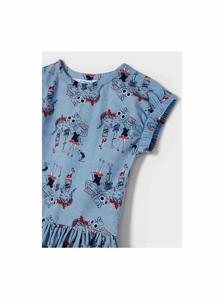 Dívčí šaty Mayoral 3943-010