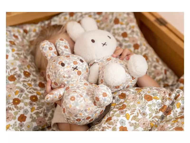 Little Dutch Králíček Miffy textilní Vintage Kytičky 35cm