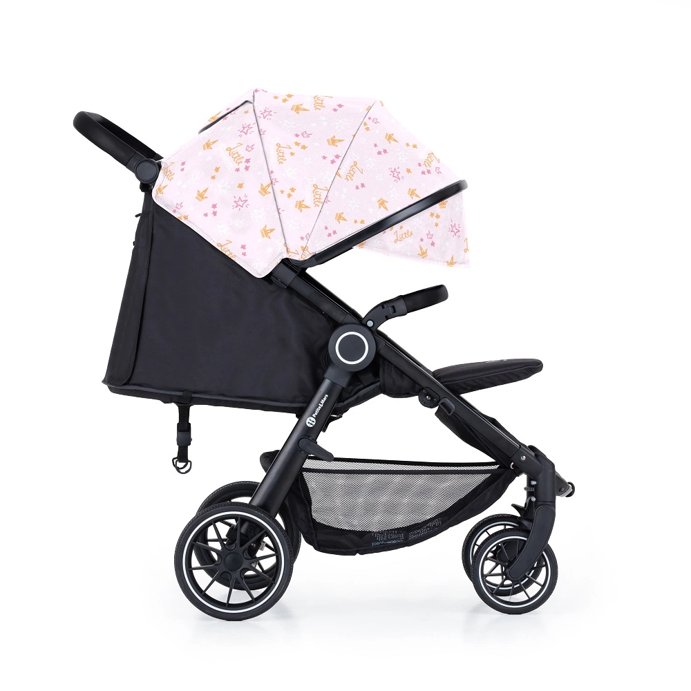 PETITE&MARS Kočárek Street+ RWS Black + Stříška Limited 100 Kingdom