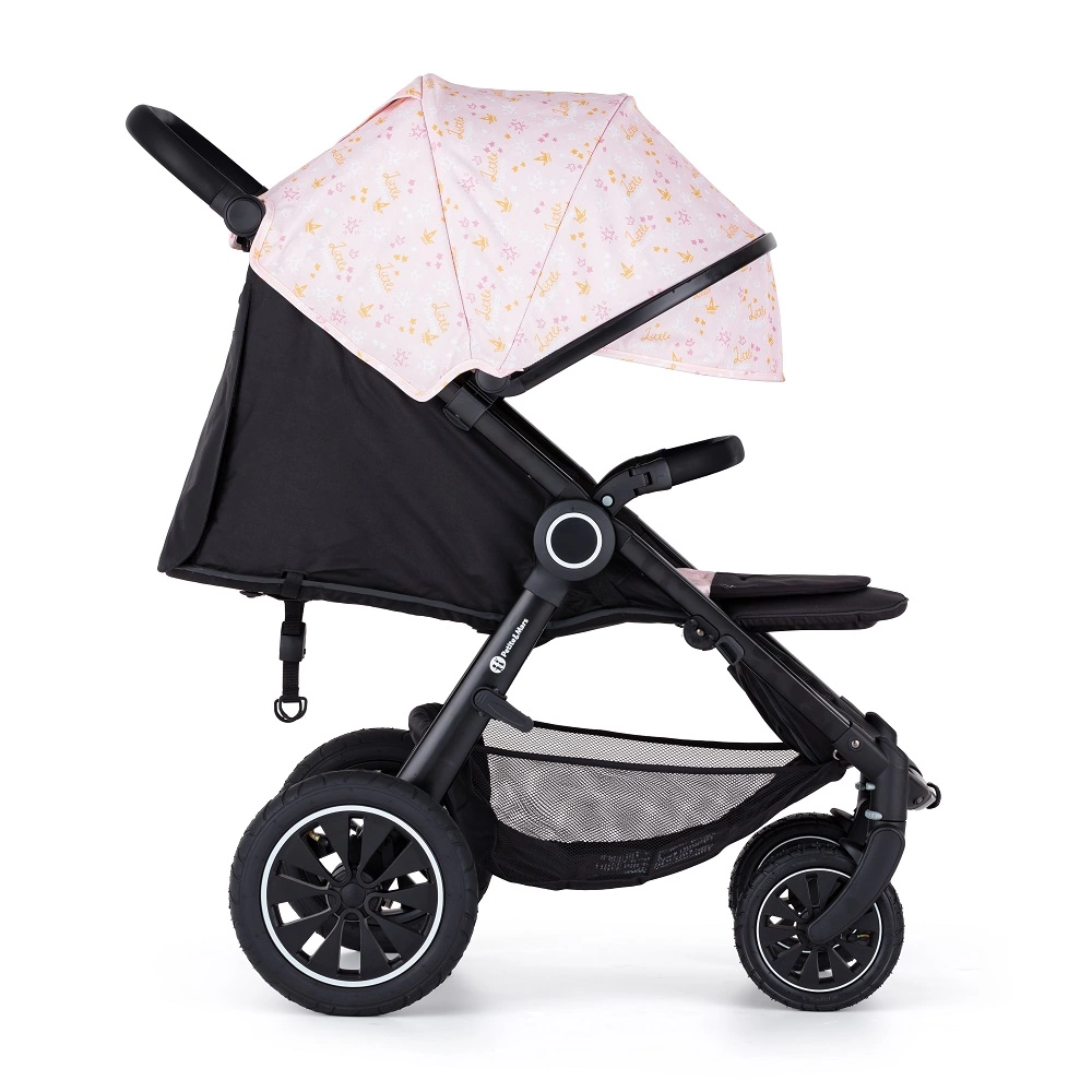 PETITE&MARS Kočárek Street+ Air Black + Stříška Limited 100 Kingdom