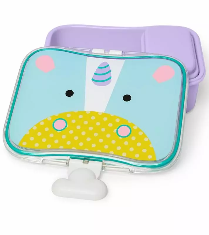SKIP HOP Zoo Krabička na svačinu 700 ml Jednorožec 3r+