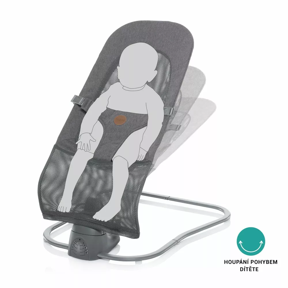 ZOPA Lehačka Moyo Air Mesh Grey