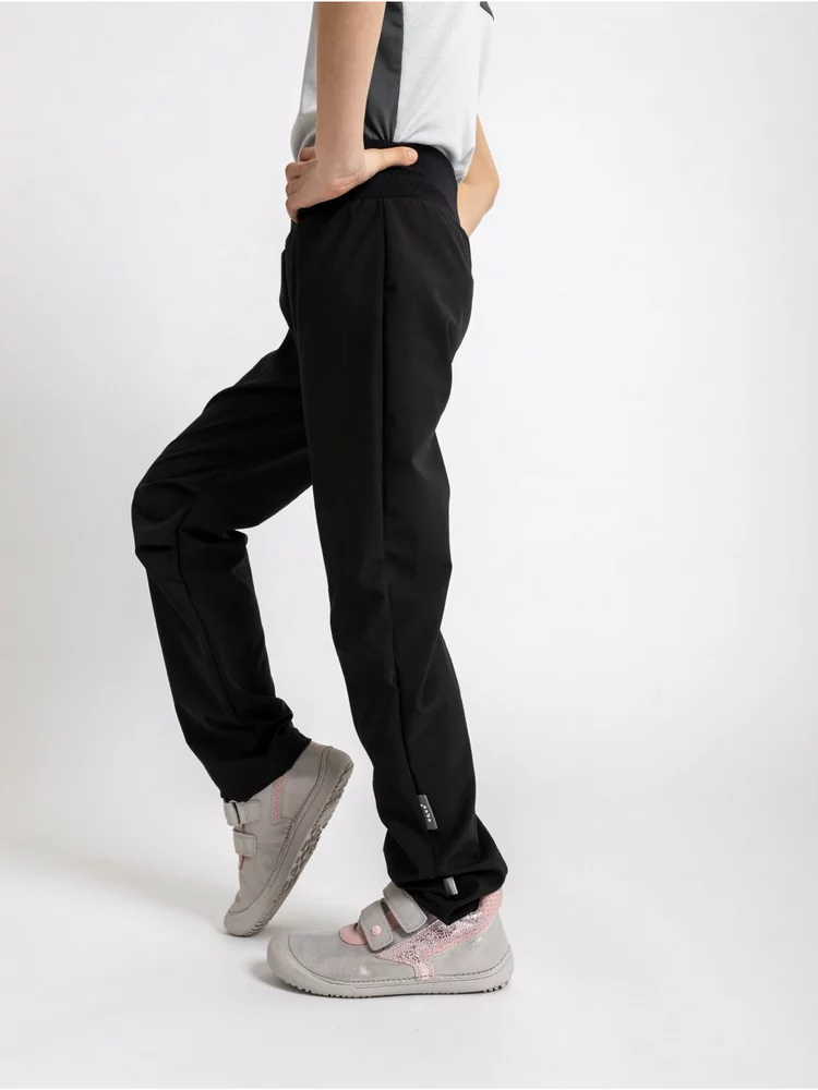 Dětské funkční kalhoty Unuo Action Černá velikost 122/128