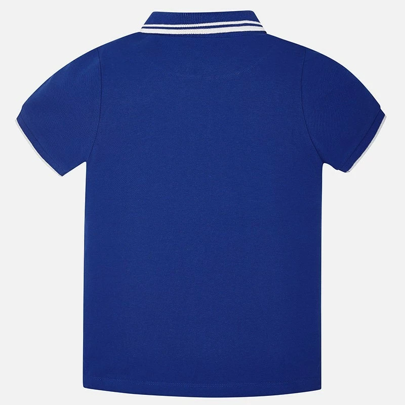 Chlapecké triko polo krátký rukáv Mayoral 6134-63 Klein velikost 128