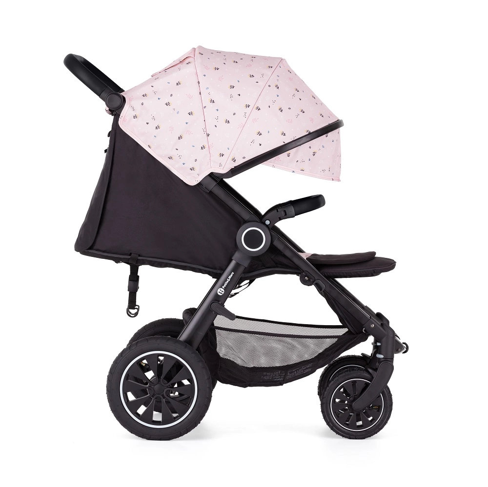 PETITE&MARS Kočárek Street+ Air Black + Stříška Limited 100 Tenderness