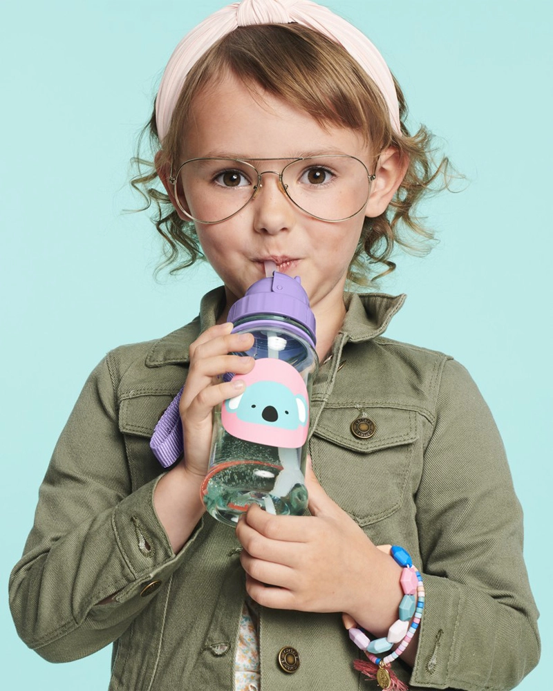 SKIP HOP Zoo Hrnek s brčkem PP bez PVC a BPA Koala 12 m+
