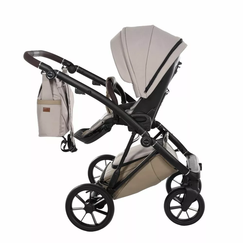 Kombinovaný kočárek Jasmine Daisy Soft 2v1 05 Mocca