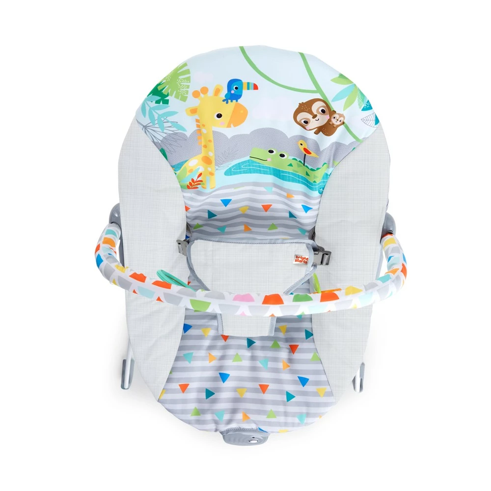 BRIGHT STARTS Lehátko vibrující Safari Fun™ 0m+ do 9 kg