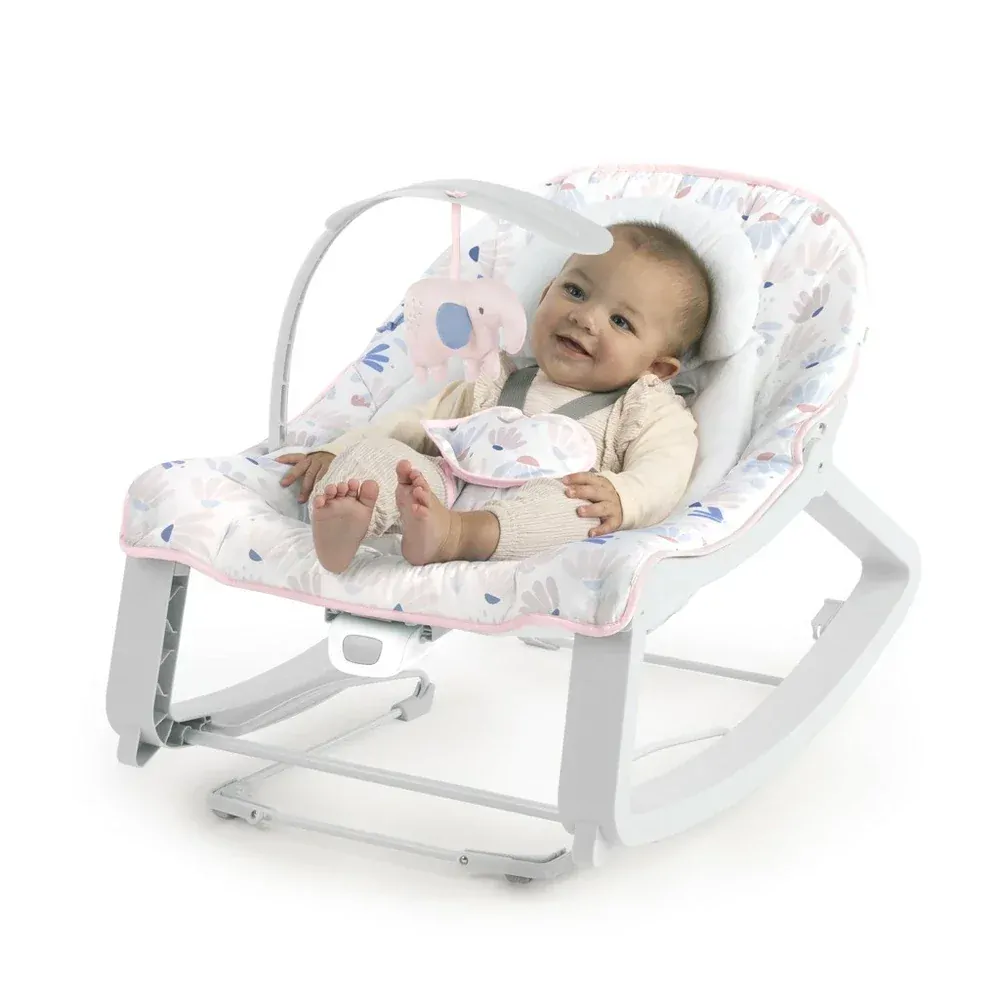 INGENUITY Houpátko vibrující 3v1 Keep Cozy Burst 0m+ do 18 kg
