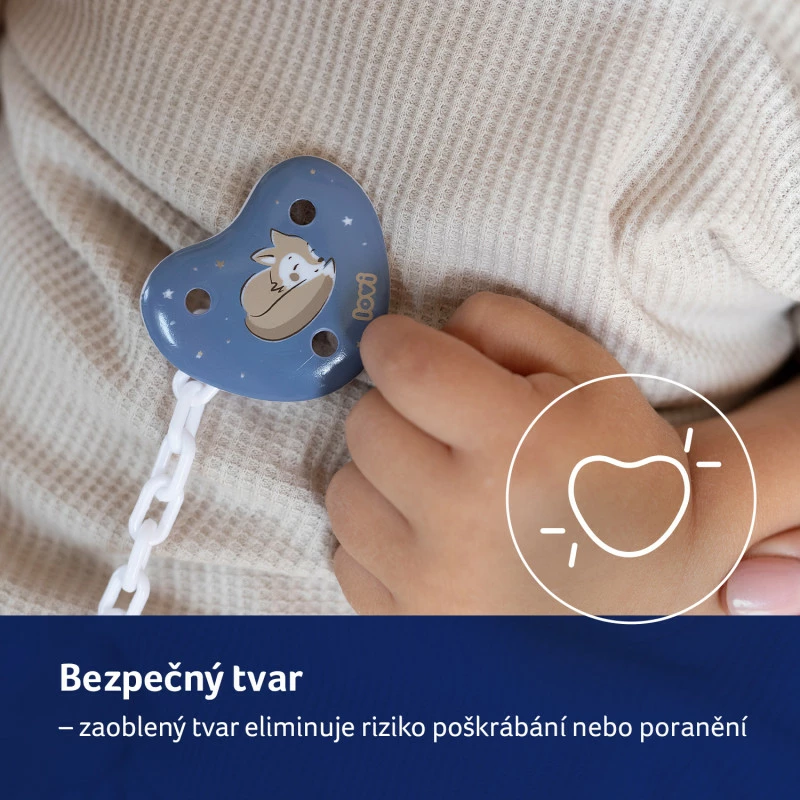 LOVI Řetízek na dudlík NIGHT&DAY kluk