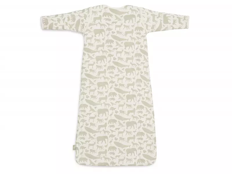 Jollein Spací pytel 2v1 90cm Animals Olive Green