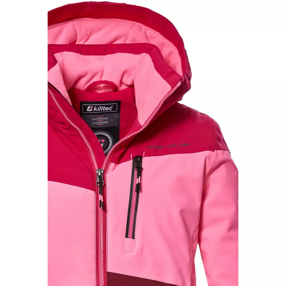Dívčí zimní bunda Killtec 40927-442 Pink velikost 152