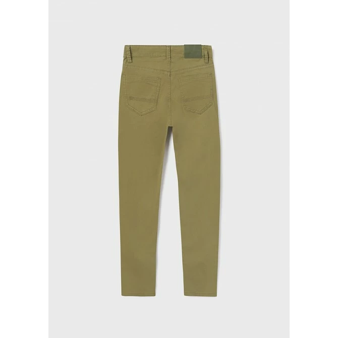 Chlapecké pružné plátěnné kalhoty Mayoral 520-11 zelené