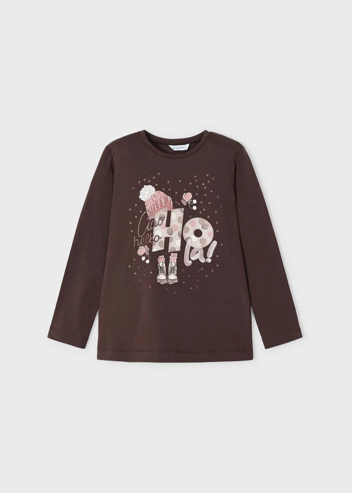 Dívčí triko Mayoral 4015-057 