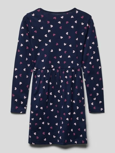 Dívčí bavlněné šaty  se srdíčky Blue Seven 773670