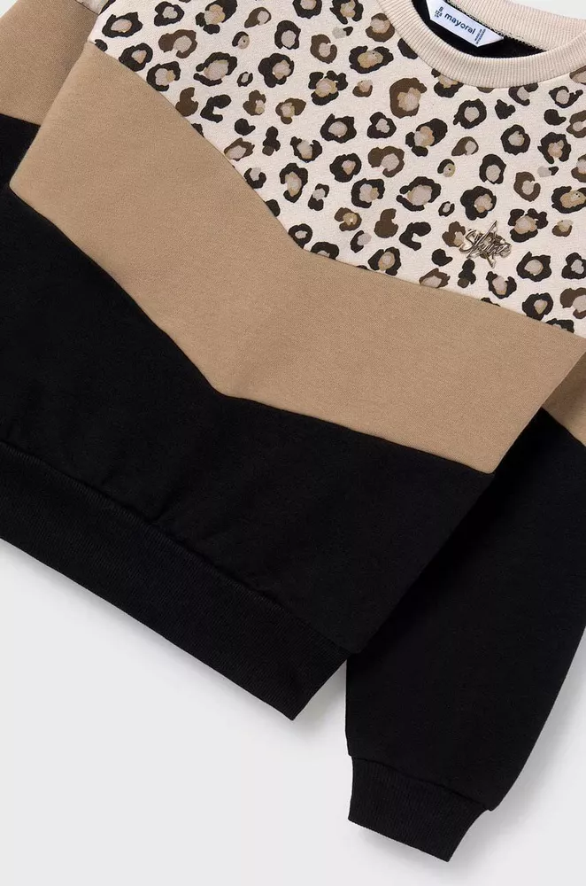 Dívčí volnočasová souprava Mayoral 7833-82 černá velikost 157