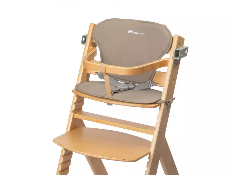 Bebeconfort Timba židlička rostoucí Natural Wood s podložkou
