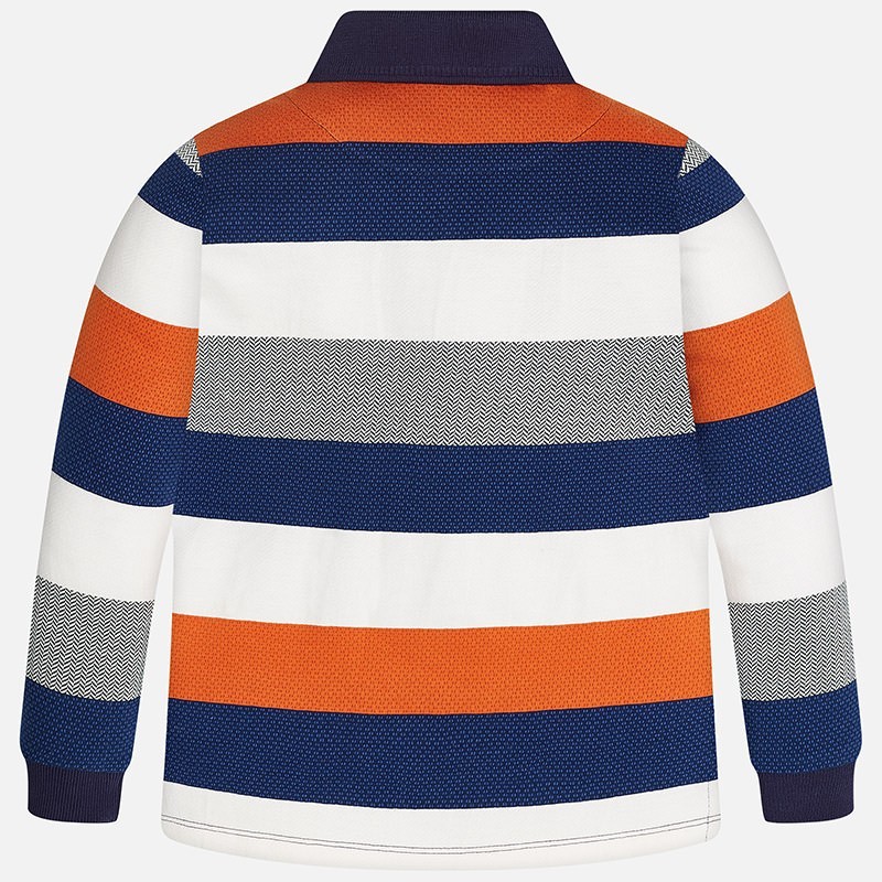 Chlapecké triko polo dlouhý rukáv 7103-93