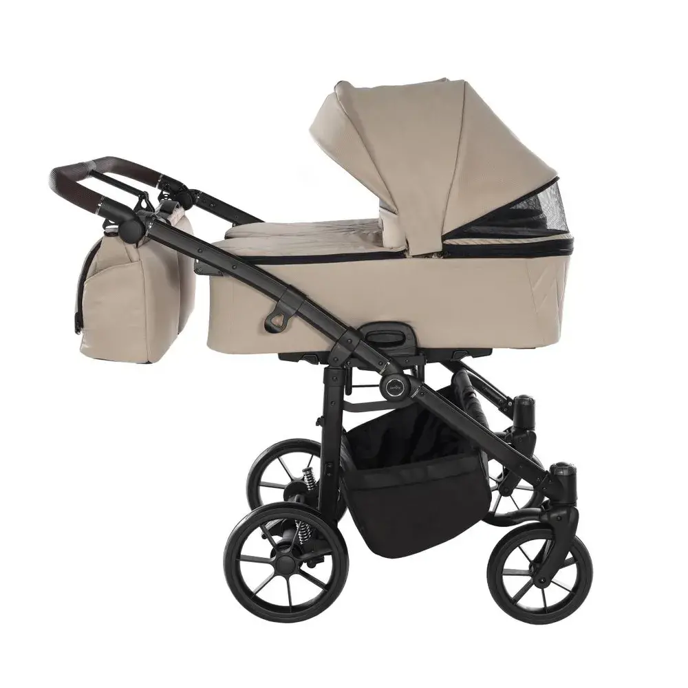 Kočárek pro dvojčata Jasmine Duo Life 02 Beige