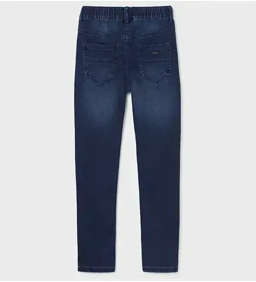 Chlapecké riflové jogger kalhoty Mayoral 7527-68 tmavě modré