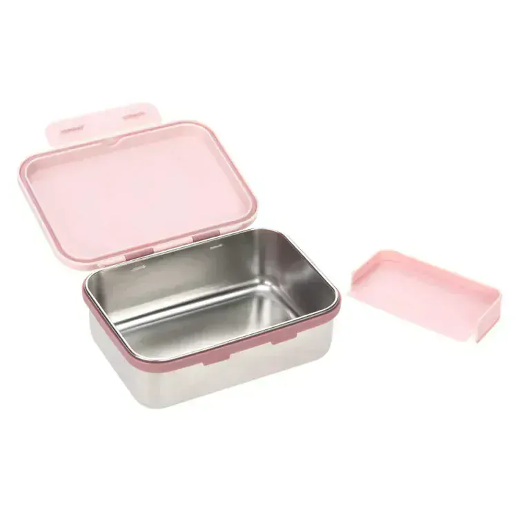 Krabička na svačinu Lässig Lunchbox Stainless steel Adventure tipi