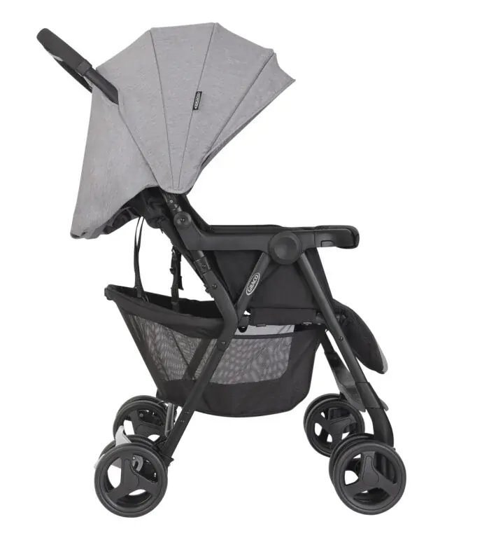 GRACO Kočárek pro dvojčata Duorider™ steeple gray