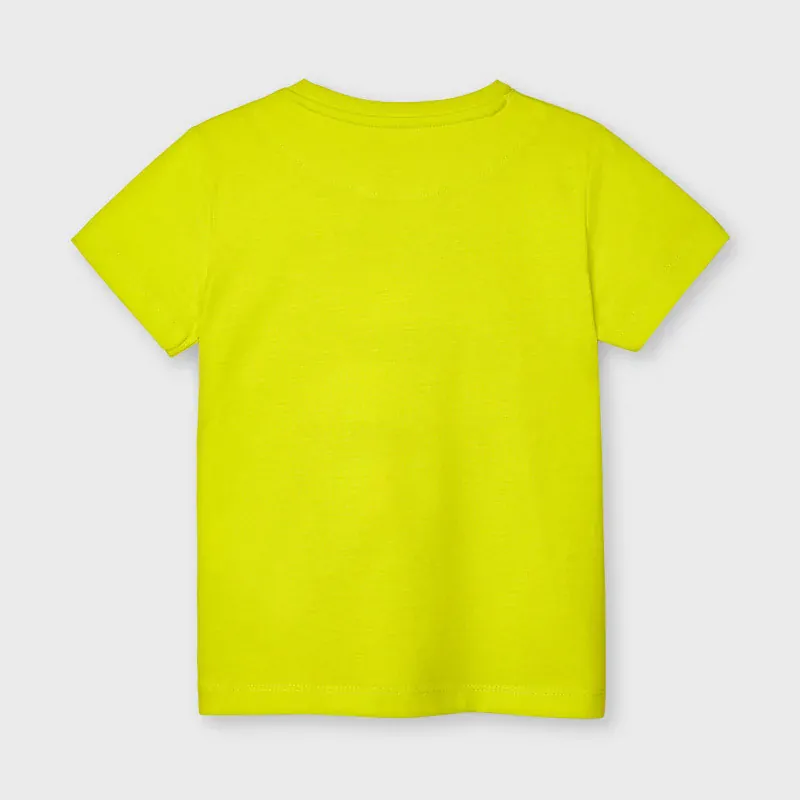 Chlapecké triko krátký rukáv Mayoral 3044-73 Skate Lemon velikost 116
