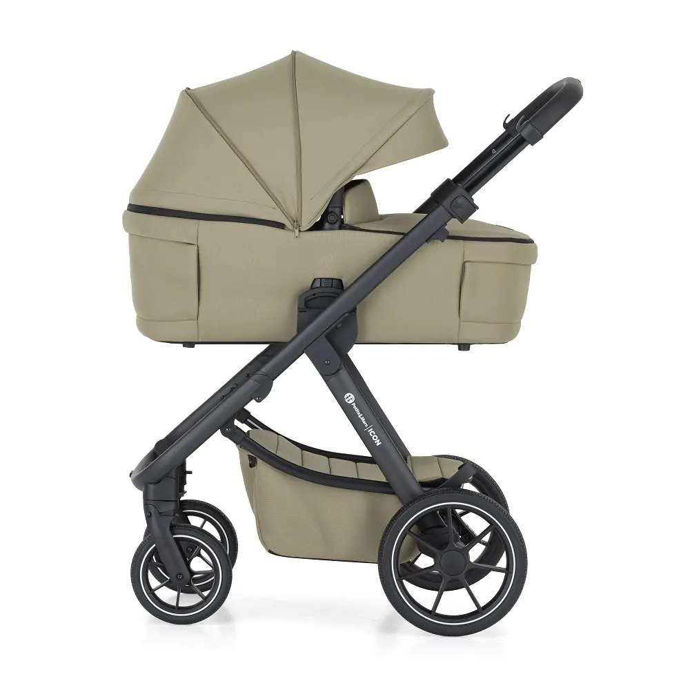 PETITE&MARS Kočárek kombinovaný ICON 2v1 Mossy Green LITE RWS