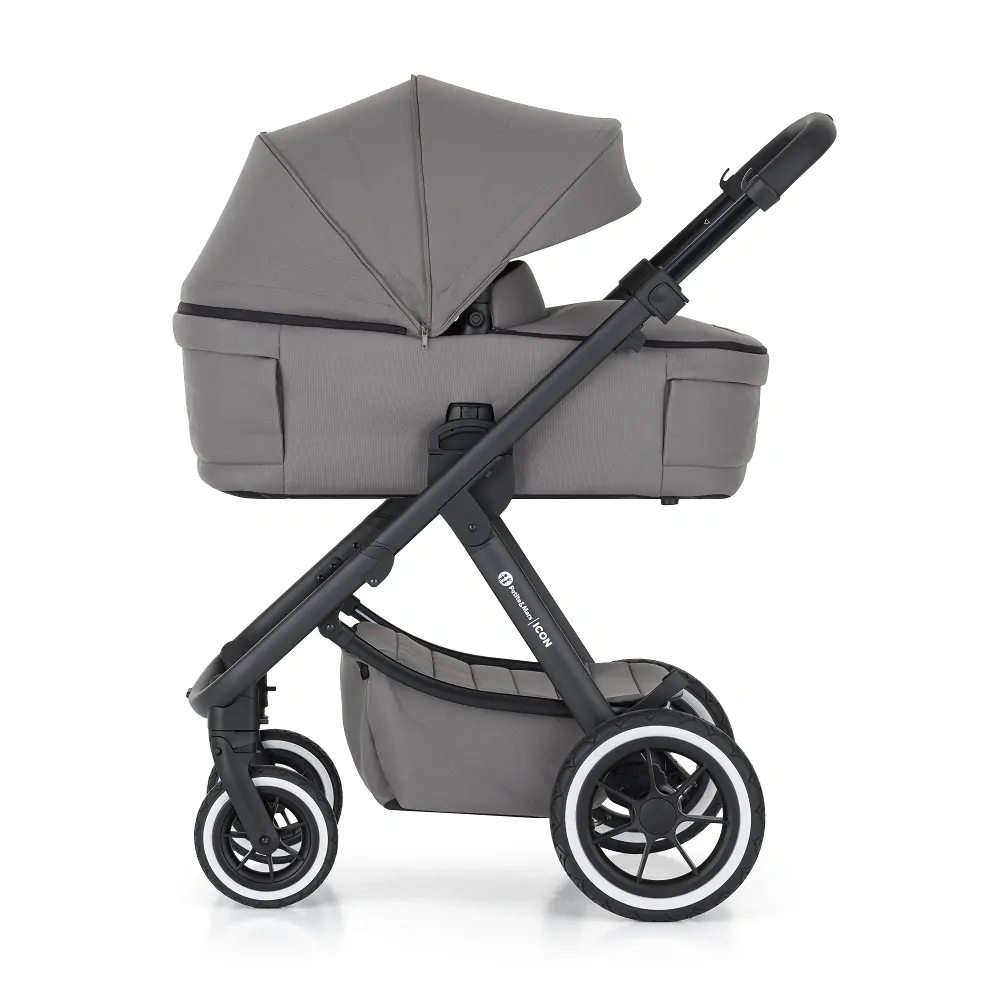 PETITE&MARS Kočárek kombinovaný ICON 2v1 Dove Grey LITE AIR