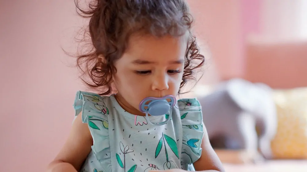 Philips AVENT Šidítko Ultra air neutral 6-18m dívka modrá, 2ks