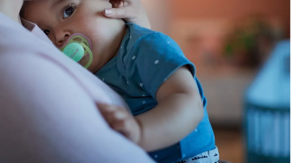 Philips AVENT Šidítko Ultra air noční 0-6m dívka, 2ks