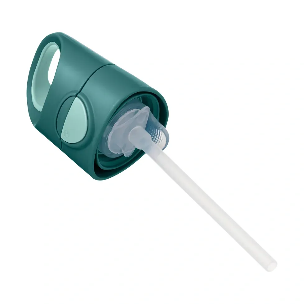 b.box Lahev na pití s brčkem 450 ml - Emerald Forest