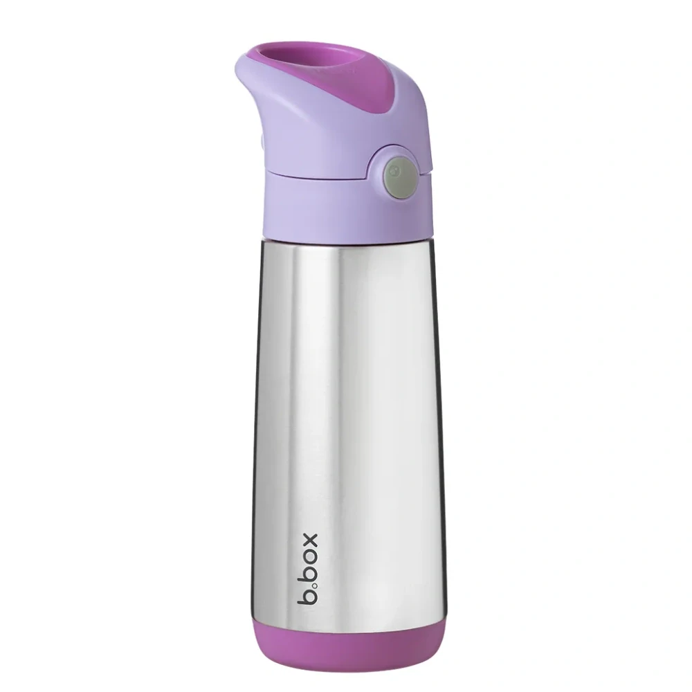 b.box Termoska na pití s brčkem 500 ml Sugar Plum