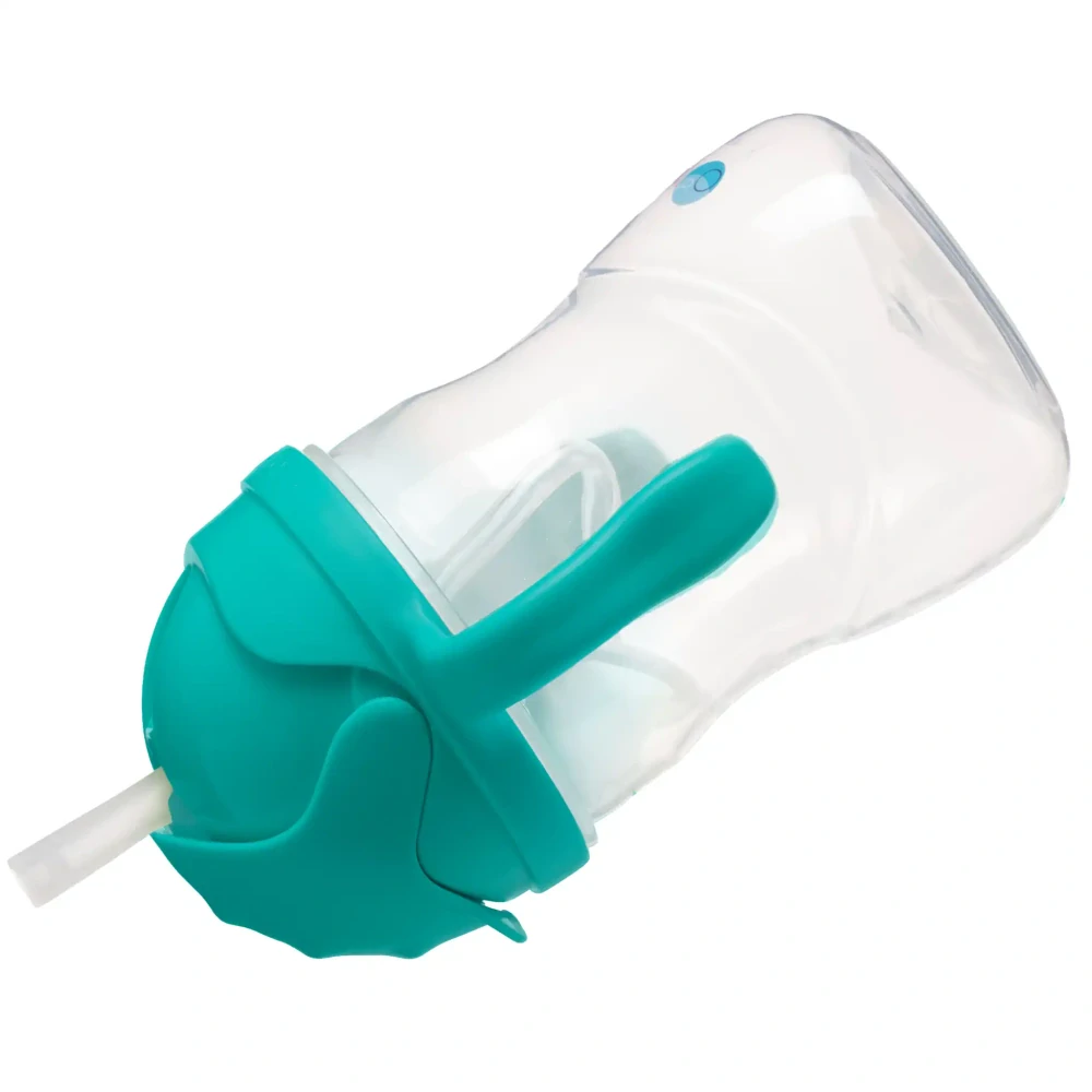 b.box Hrneček s brčkem 240ml Nefritově zelený