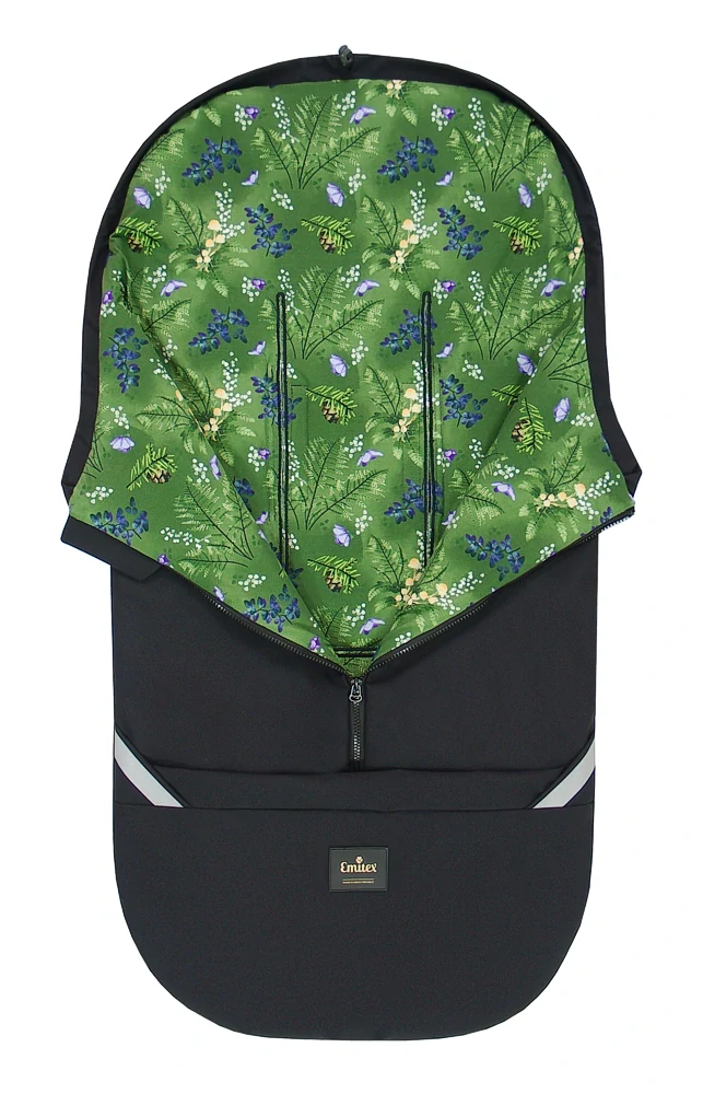 Emitex Fusak 2v1 Cocoon Softshell Black + Fairytale Woodland