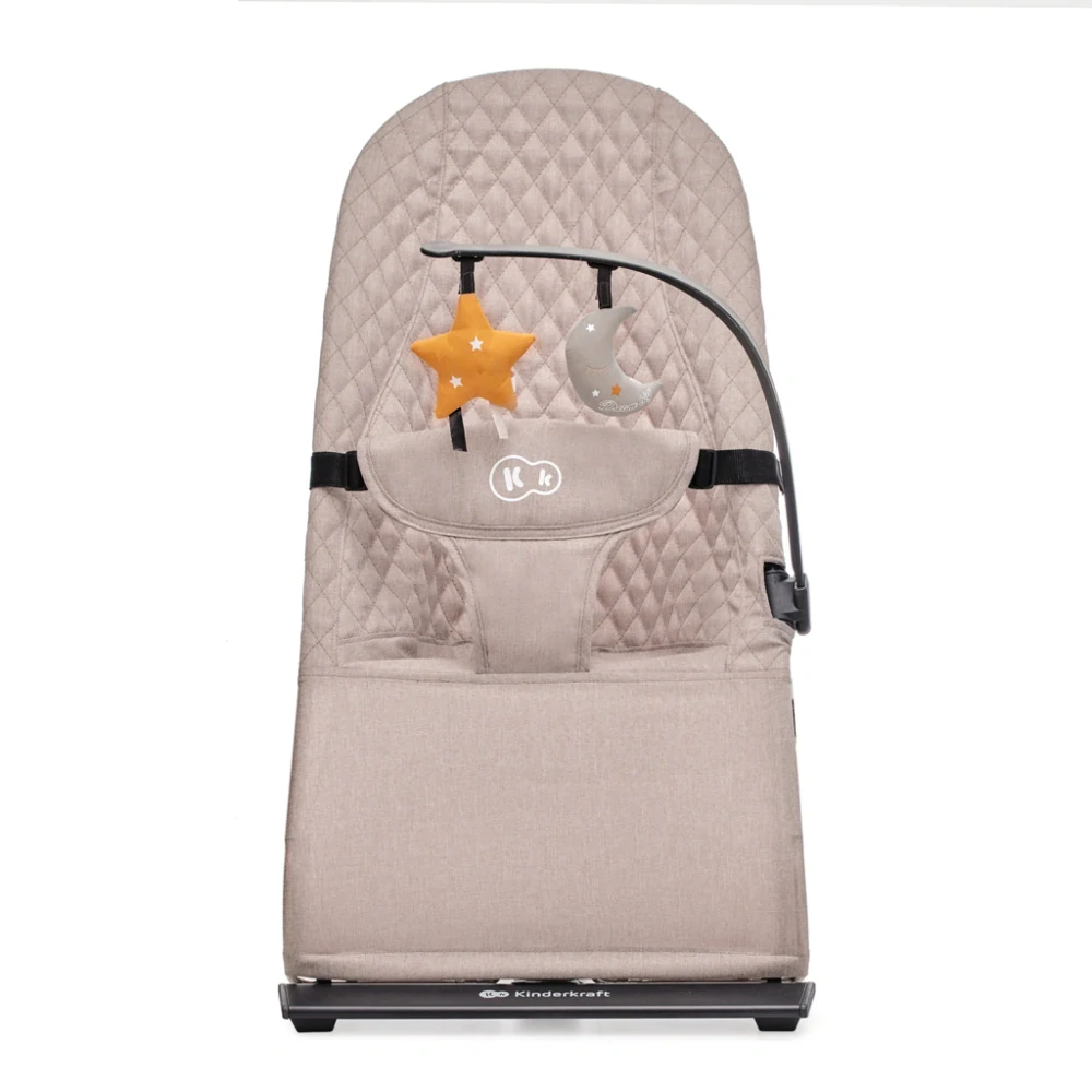 KINDERKRAFT Lehátko houpací Mimi Beige, do 9 kg